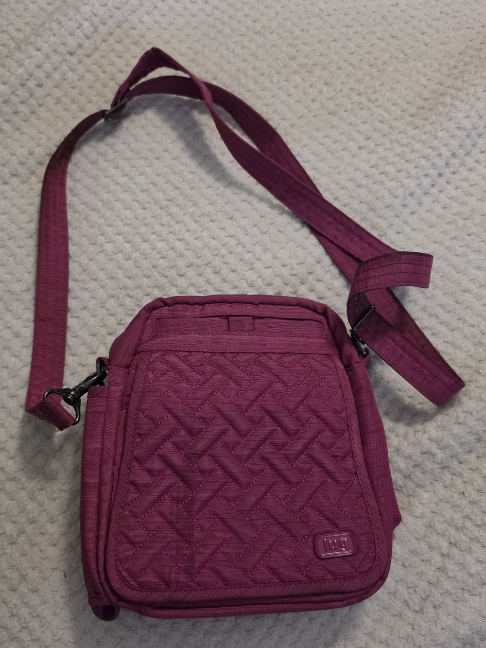 Lug Quilted Crossbody Bag